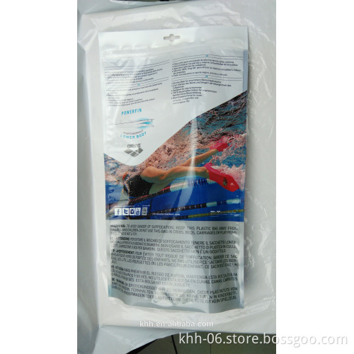 Accept custom order and PVC plastic type swimwear packaging bag